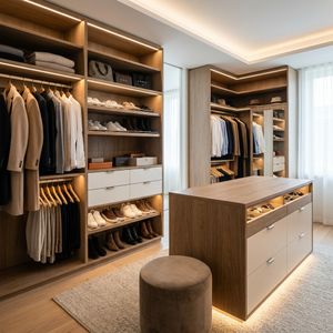 Muebles de Melamina a Medida: Maximizando espacios en departamentos